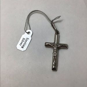 Silver crucifix